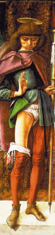 Carlo Crivelli St.Roch France oil painting art